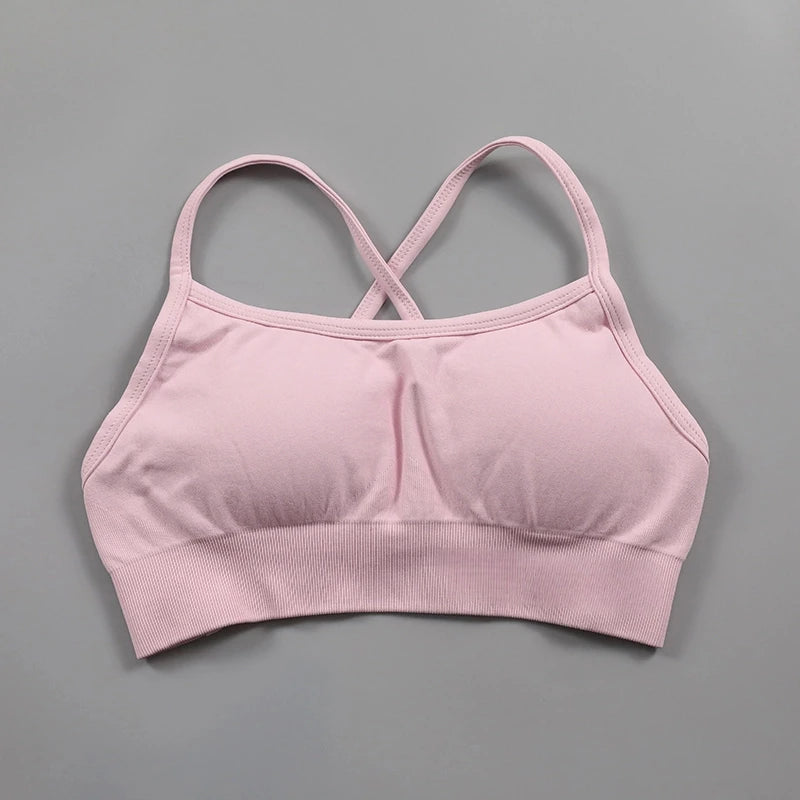 Crop Top Women Short Sleeve Yoga Top Shirts Light Weight Gym Crop Top Seamless Sports Shirt Cycling Breathable