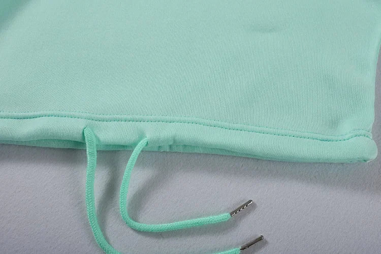 Autumn/winter Fashionable Long Sleeve Casual Sportswear Two-piece Set Sweet Style Pant Sets