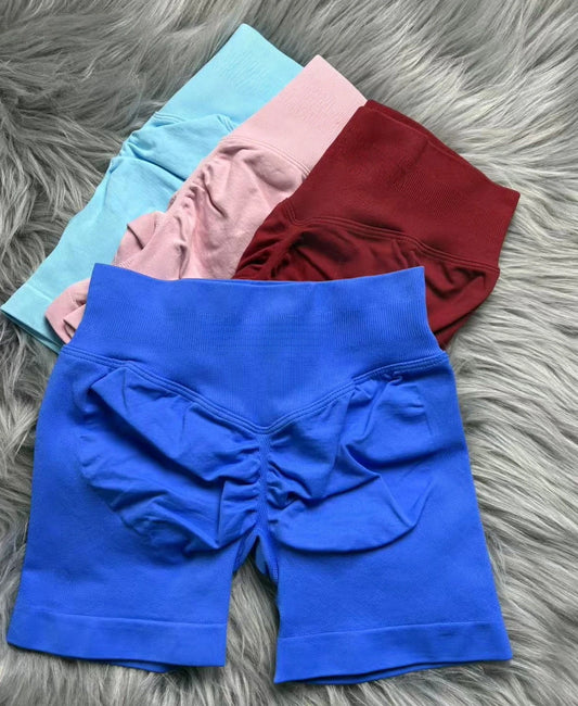 Crop Top Women Short Sleeve Yoga Top Shirts Light Weight Gym Crop Top Seamless Sports Shirt Cycling Breathable