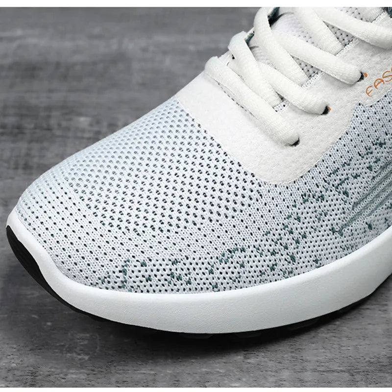 Men Sneakers Air Cushion Outdoor Sports Running Shoes Mesh Breathable Walking Shoes Soft Sole Casual Sneakers Size 39-47