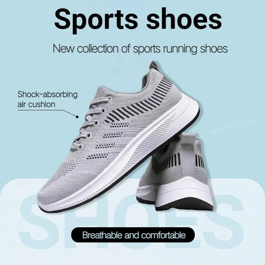 New durable, stylish and versatile soft comfortable running casual shoes for men, breathable sports shoes, outdoor walking shoes