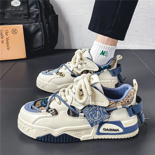 Men's Breathable Summer Casual Thi Bot Heightening oes Faionable Sports Sneakers Low Top round Toe Rubber Outsole